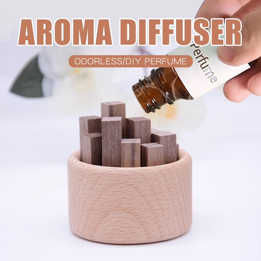 Home Fragrance Co - Hiçbir parfüm ahşap aroma difüzör ev