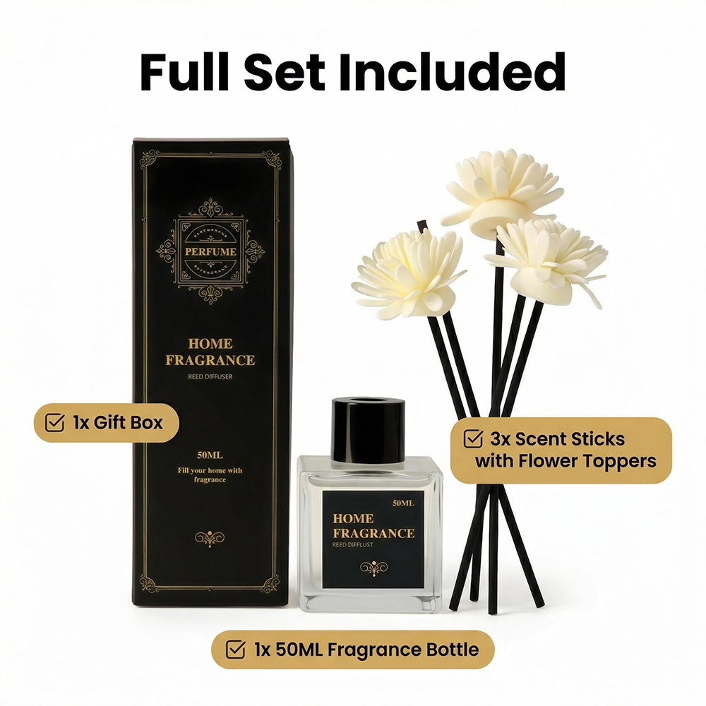 Home Fragrance Co - Sıcak 50ml Reed Difüzör Esansiyel Yağı