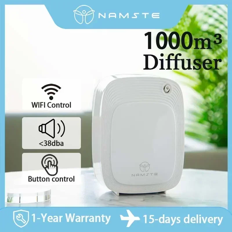 Home Fragrance Elements - Namaste 1000m³ Aroma Difüzör Makinesi 200ML