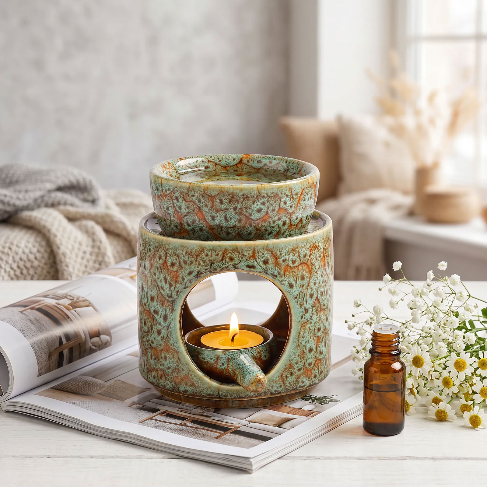 Mum Isıtıcı, Esans Yağı Lambas - Home Fragrance Oils For Oil Burners incelemesi ve fiyatı