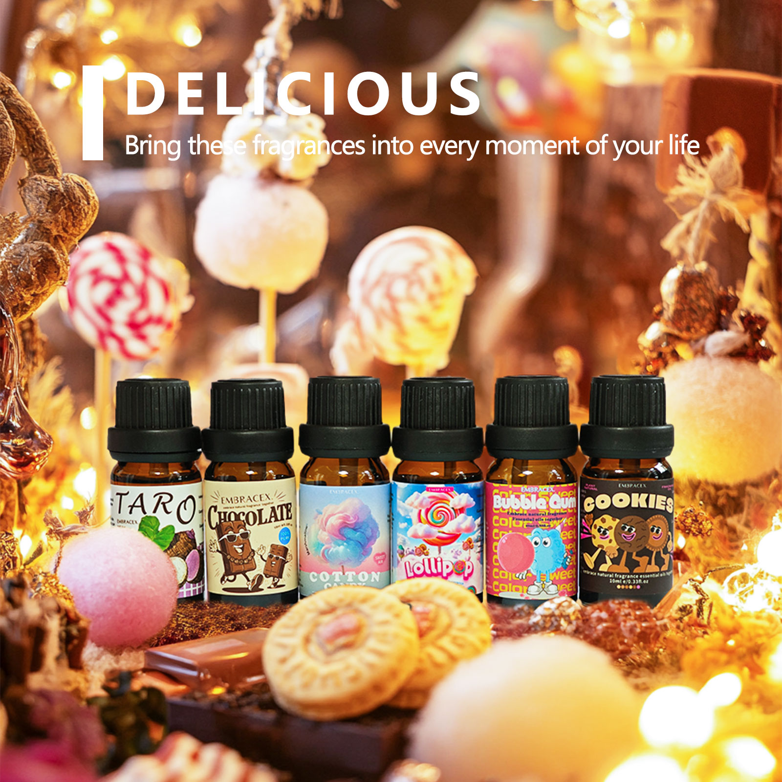 6PC/1Set Lezzetli Koku Yağları - Home Fragrance Diffuser Oil incelemesi ve fiyatı