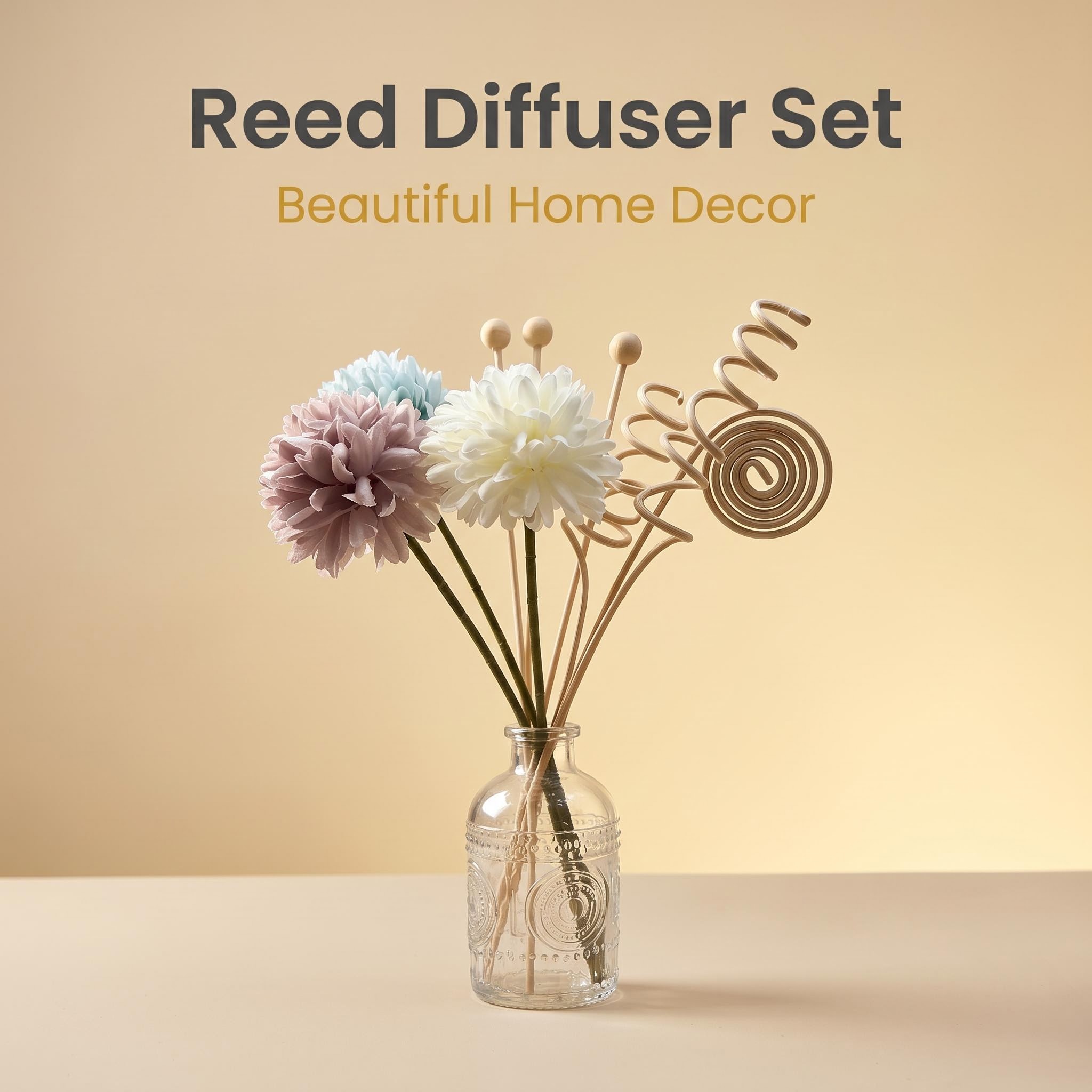 DIY difüzör çubuk seti, yapay  - Reed Diffuser Set incelemesi ve fiyatı