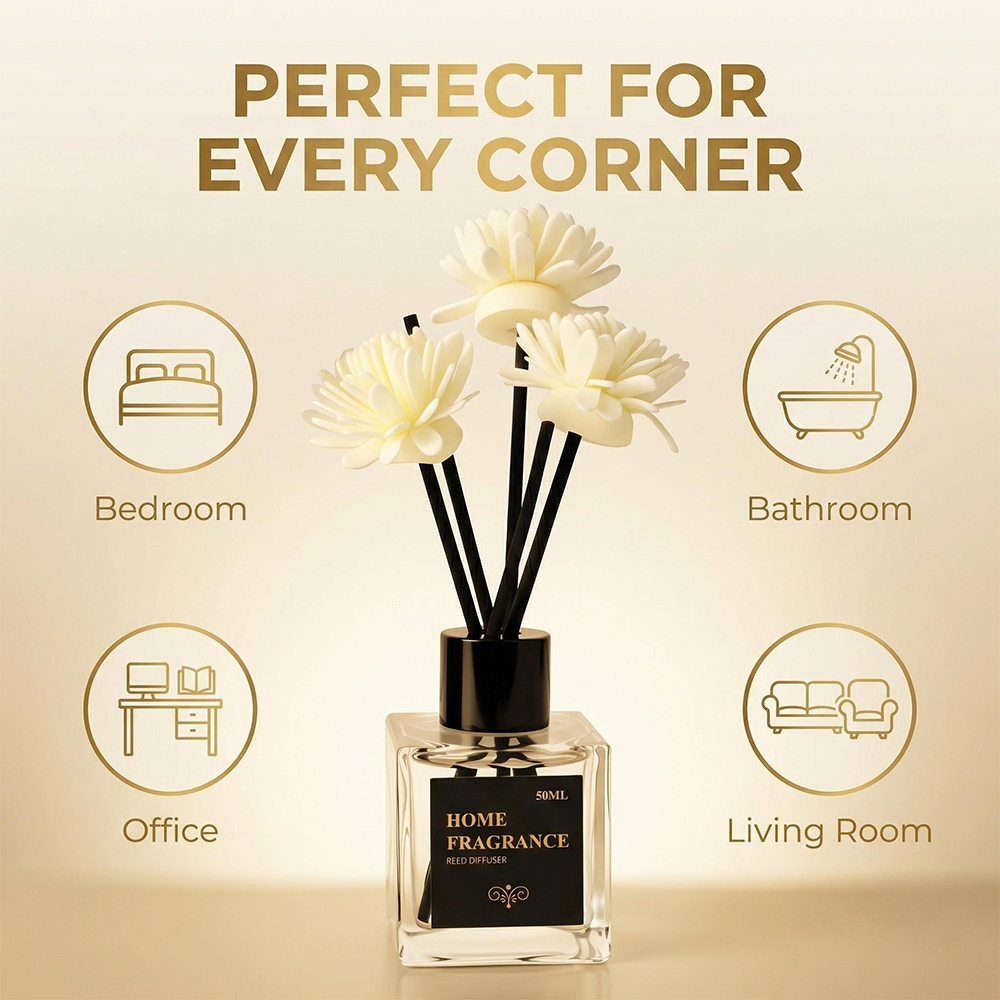 Sıcak 50ml Reed Difüzör Esansi - Home Fragrance Co incelemesi ve fiyatı